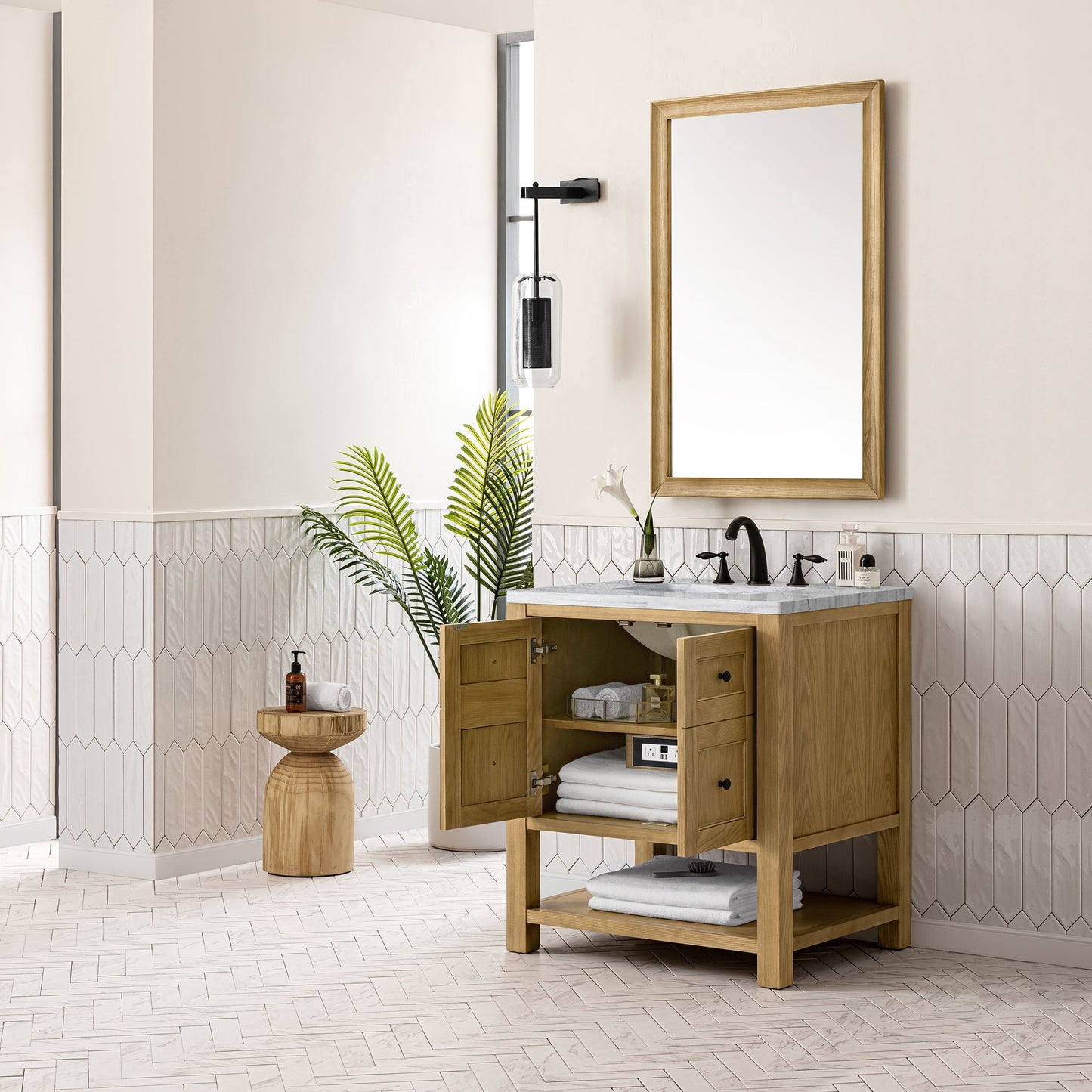 
                  
                    Breckenridge 30" Single Vanity in Light Natural Oak James Martin Vanities 
                  
                