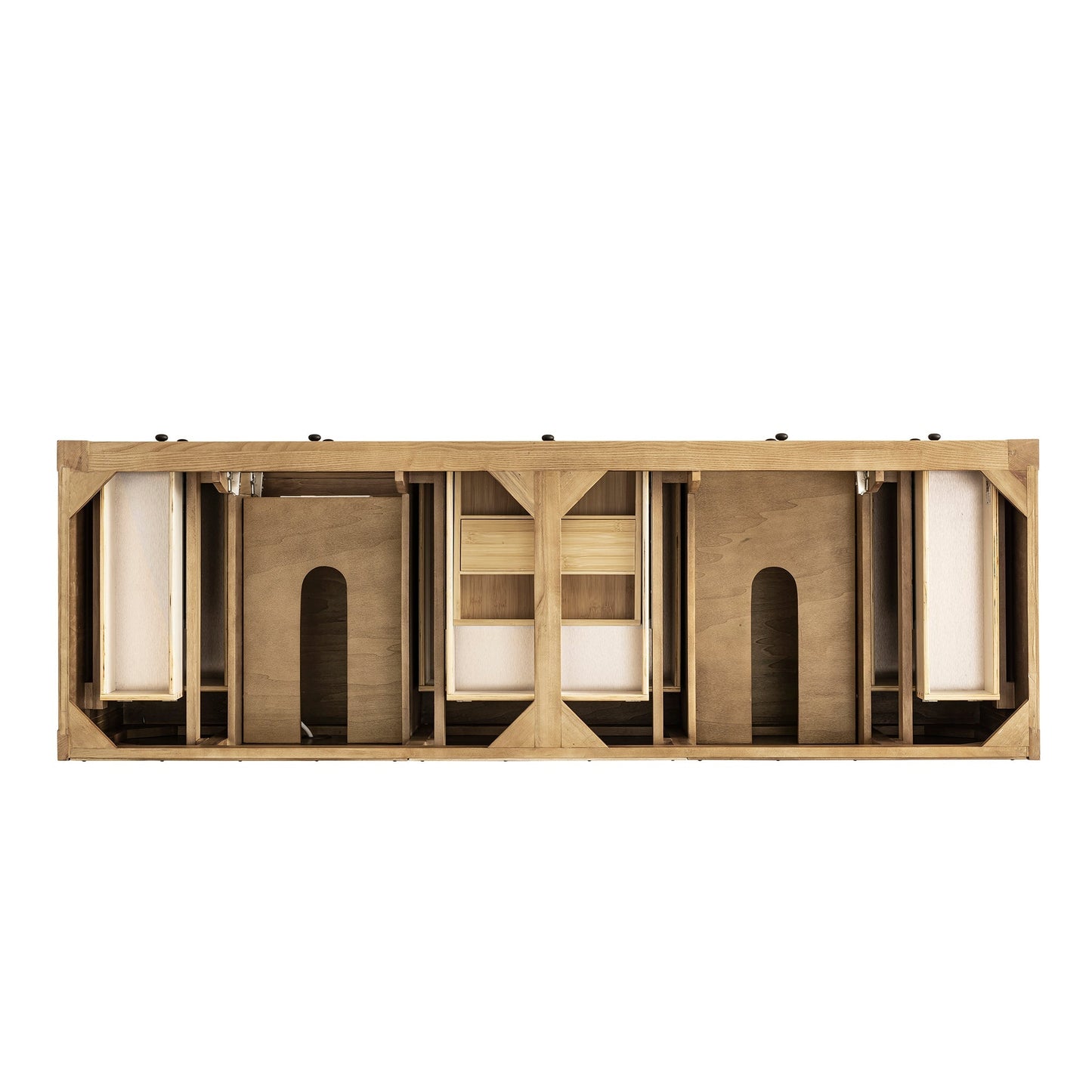 
                  
                    Breckenridge 72" Double Vanity in Light Natural Oak Double Bathroom Vanity James Martin Vanities 
                  
                