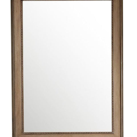 Bristol 29" Rectangular Mirror, White Washed Walnut Mirror James Martin Vanities 