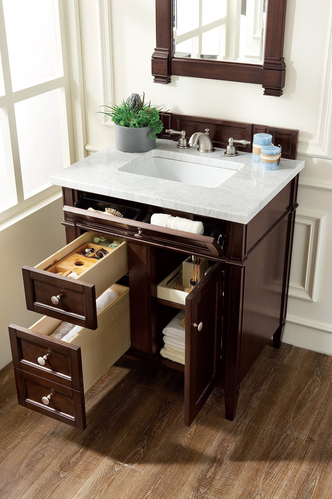 
                  
                    Brittany 30" Single Bathroom Vanity Single Bathroom Vanity James Martin Vanities 
                  
                