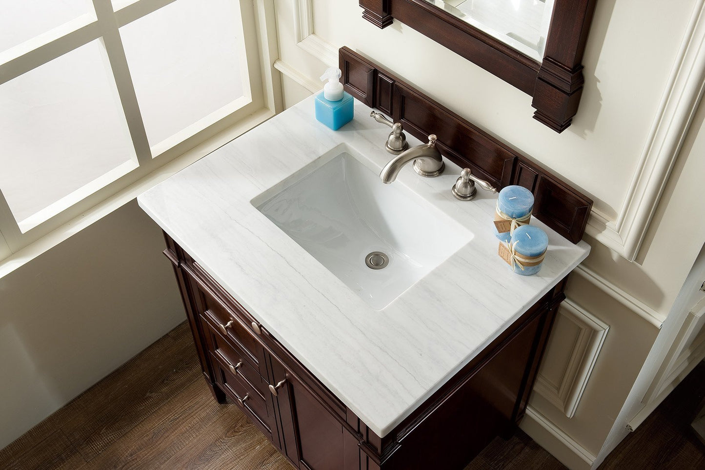 
                  
                    Brittany 30" Single Bathroom Vanity Single Bathroom Vanity James Martin Vanities 
                  
                