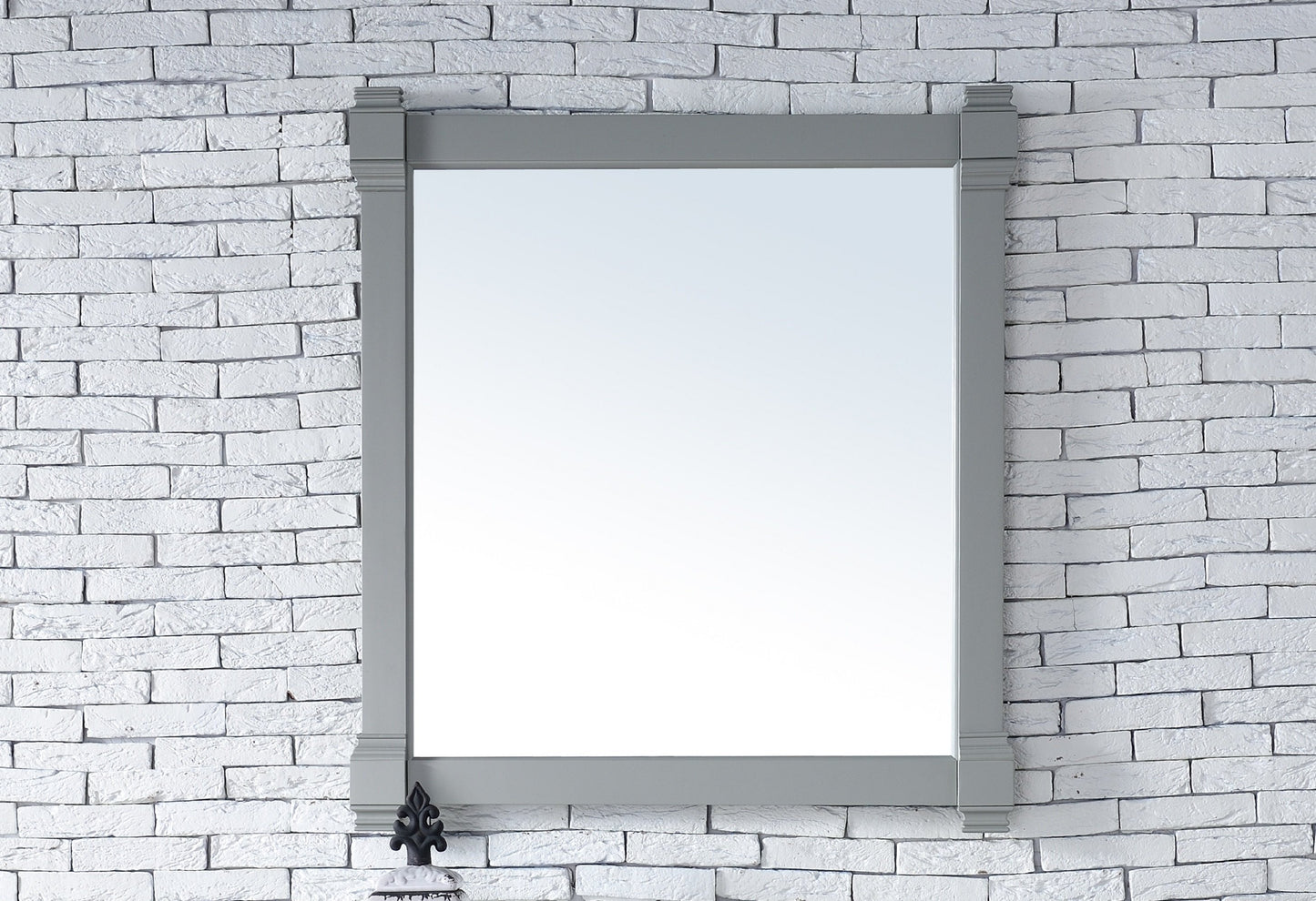 Brittany 35" Mirror, Urban Gray Mirror James Martin Vanities 