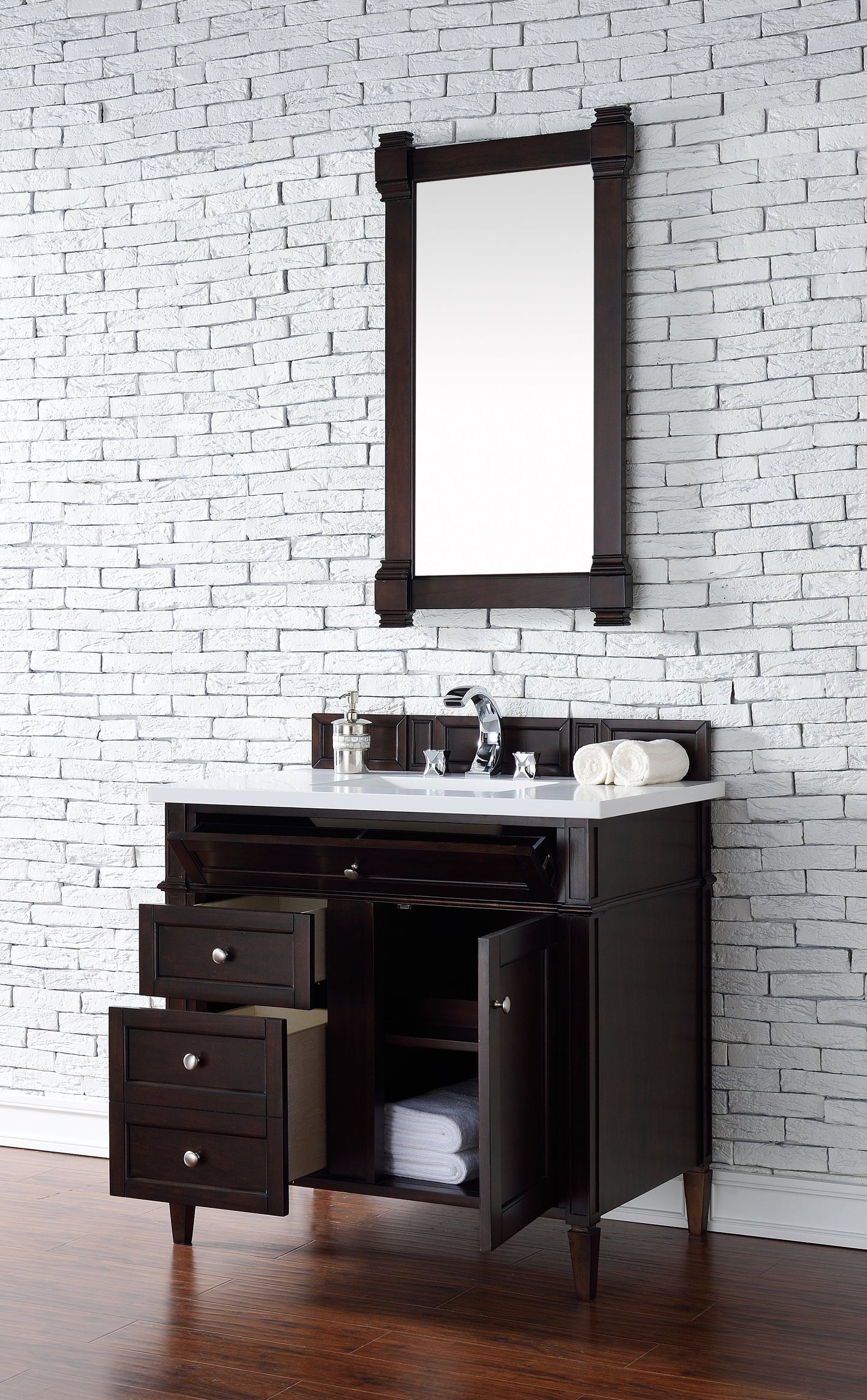 
                  
                    Brittany 36" Single Bathroom Vanity Single Bathroom Vanity James Martin Vanities 
                  
                