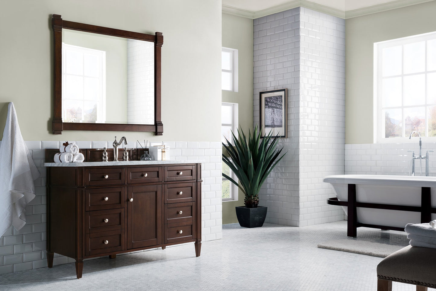 
                  
                    Brittany 48" Single Bathroom Vanity Single Bathroom Vanity James Martin Vanities 
                  
                