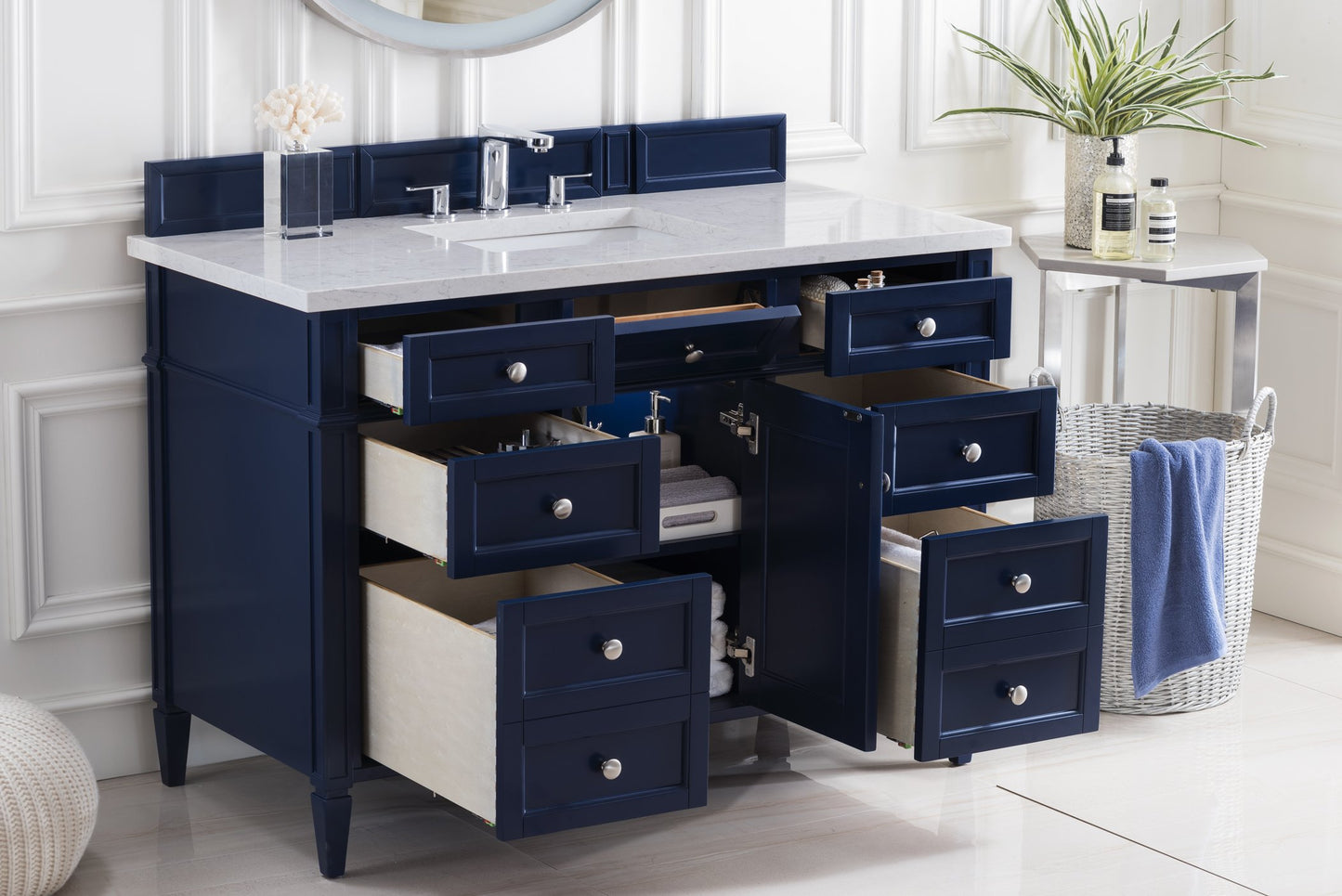 
                  
                    Brittany 48" Single Bathroom Vanity Single Bathroom Vanity James Martin Vanities 
                  
                