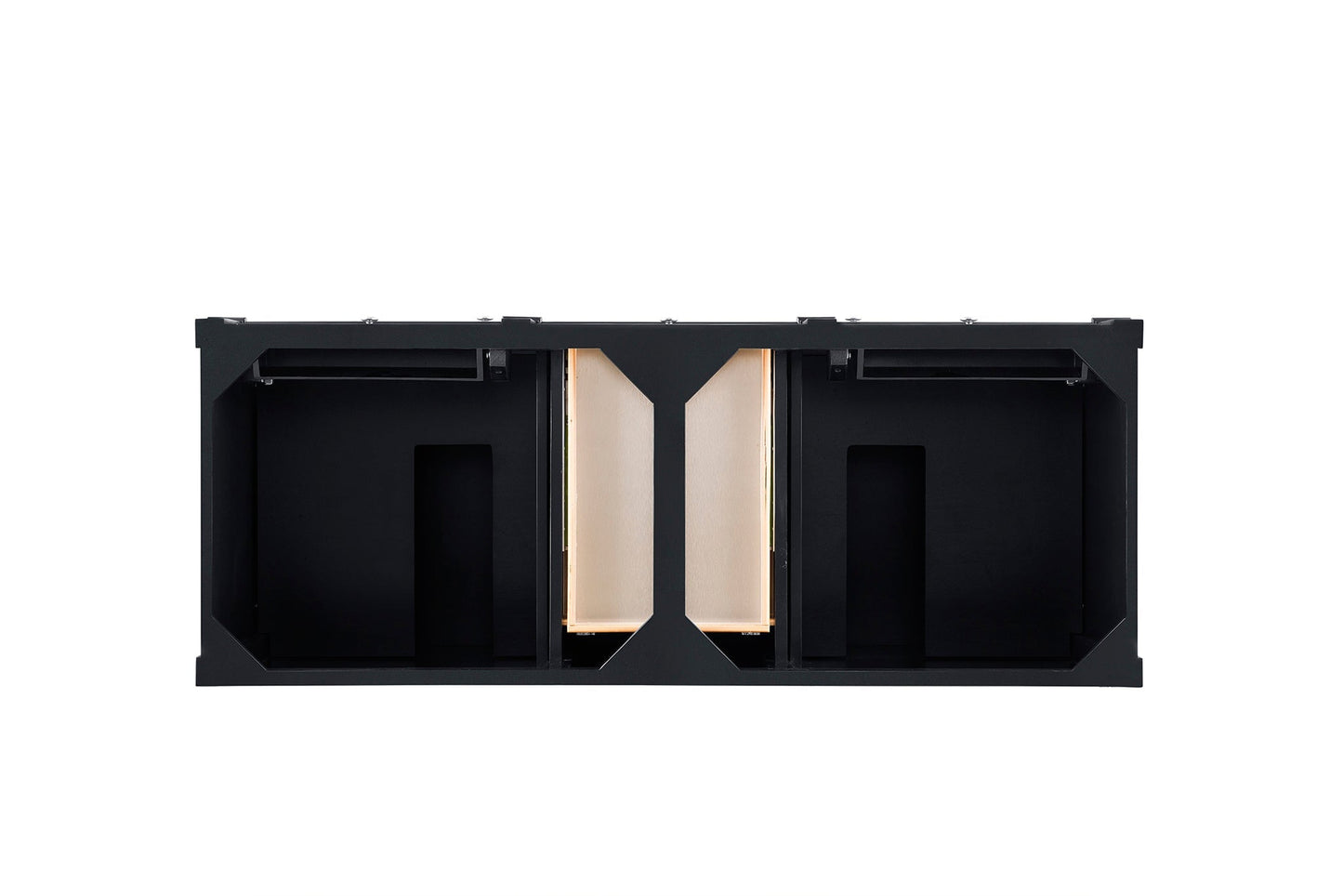 
                  
                    Brittany 60" Double Bathroom Vanity in Black Onyx Double bathroom Vanity James Martin Vanities 
                  
                