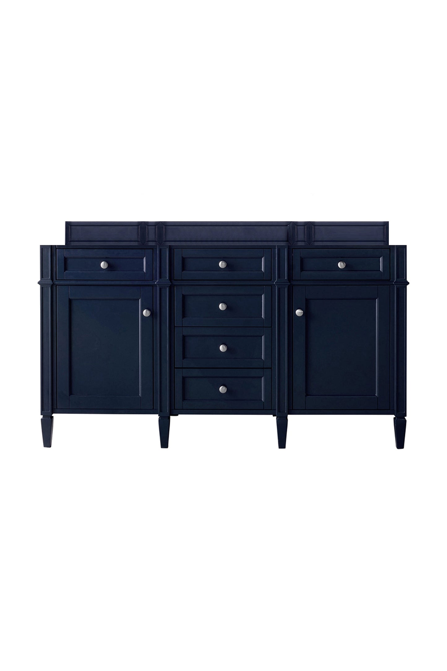 
                  
                    Brittany 60" Double Bathroom Vanity in Victory Blue Double bathroom Vanity James Martin Vanities No Top 
                  
                