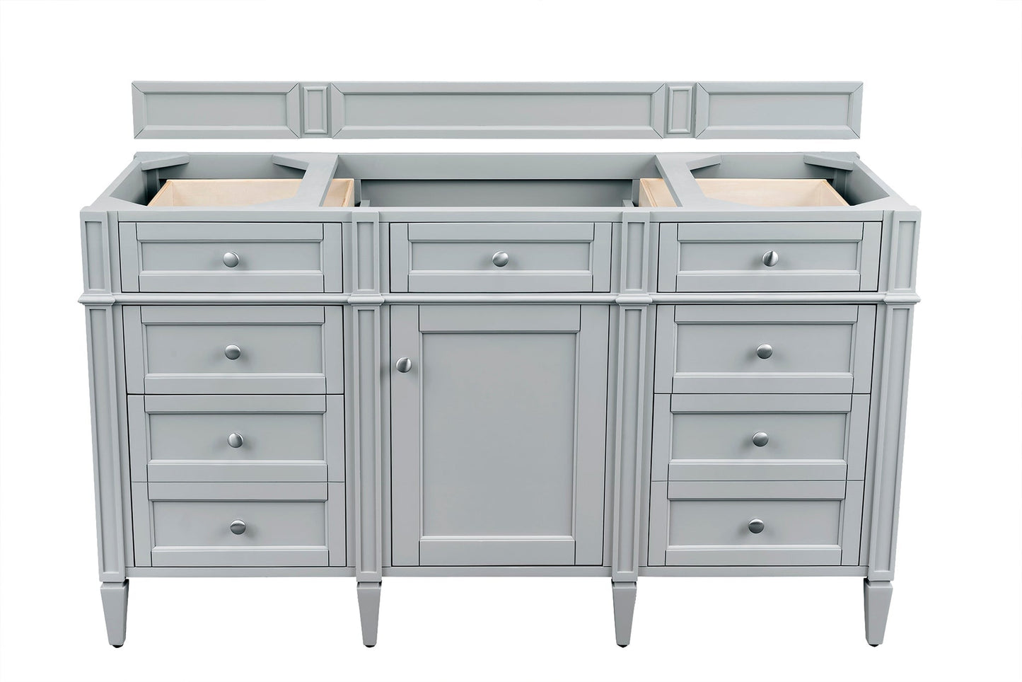 
                  
                    Brittany 60" Single Bathroom Vanity in Urban Gray Single Bathroom Vanity James Martin Vanities No Top 
                  
                