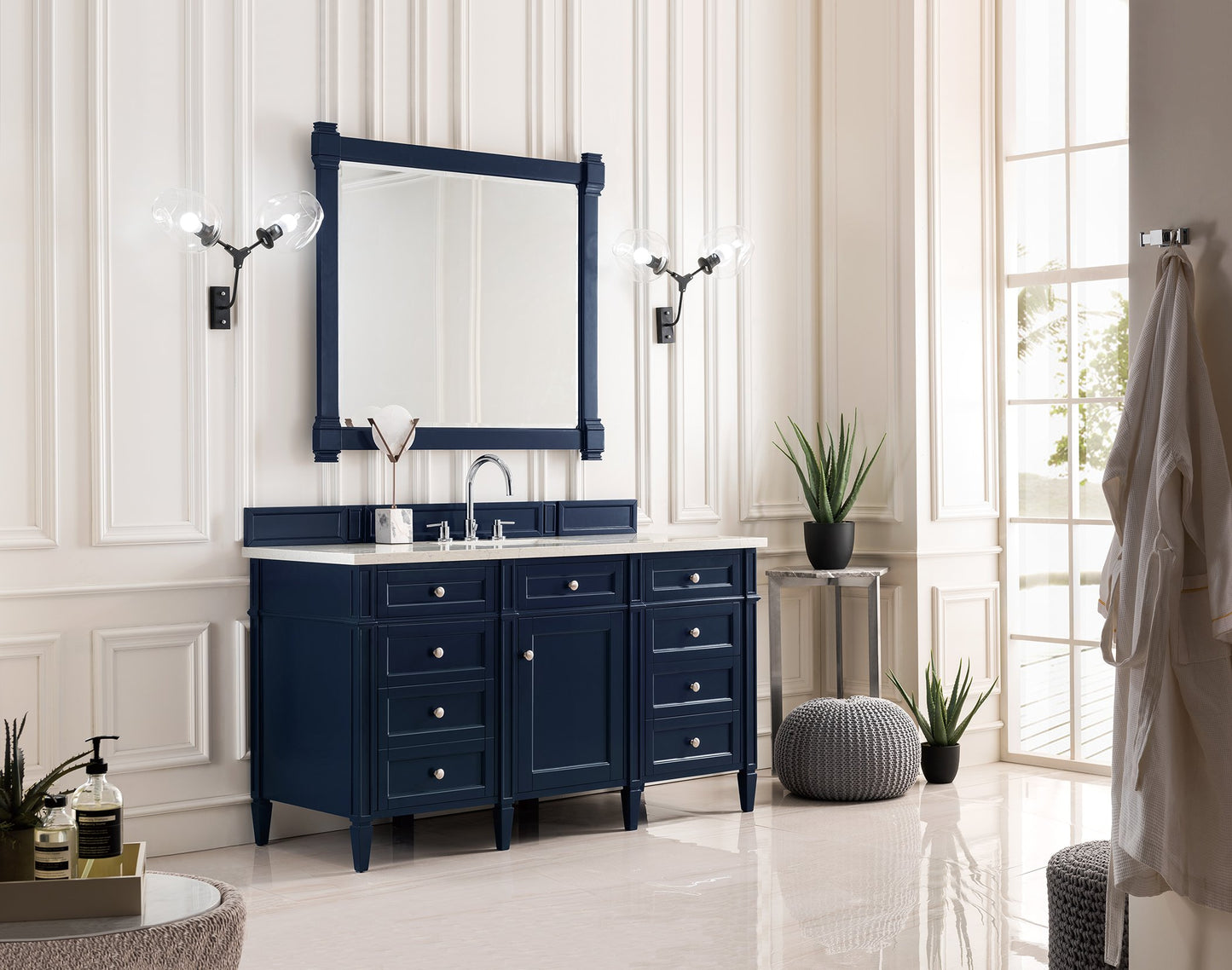 
                  
                    Brittany 60" Single Bathroom Vanity Single Bathroom Vanity James Martin Vanities 
                  
                