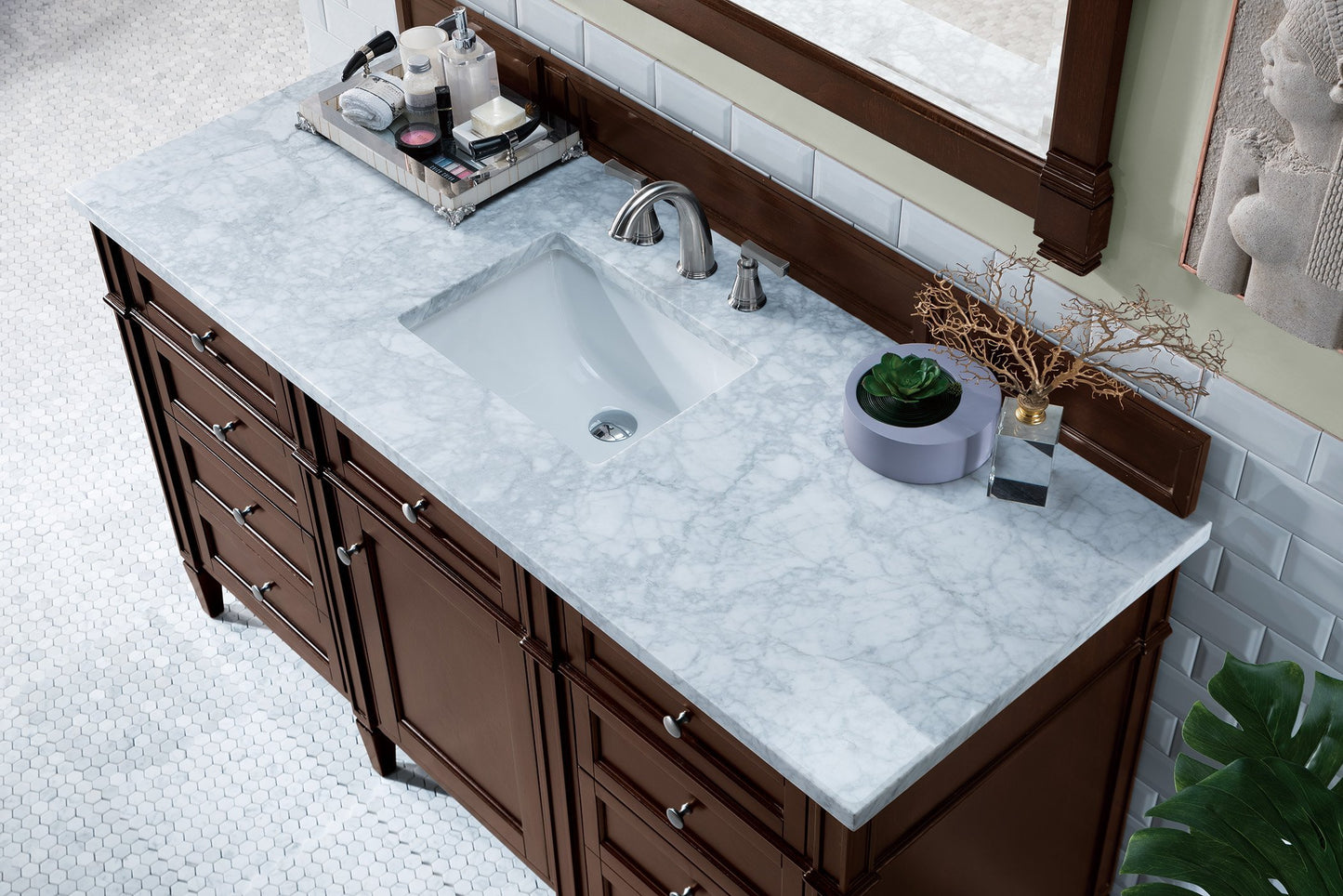 
                  
                    Brittany 60" Single Bathroom Vanity Single Bathroom Vanity James Martin Vanities 
                  
                