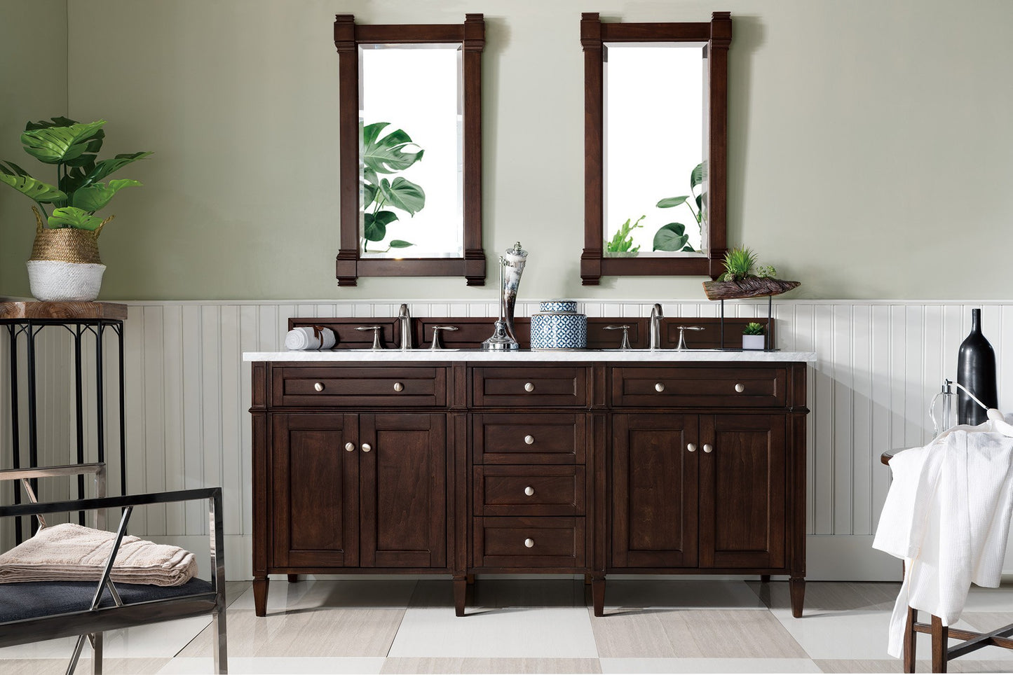 
                  
                    Brittany 72" Double Bathroom Vanity Double bathroom Vanity James Martin Vanities 
                  
                
