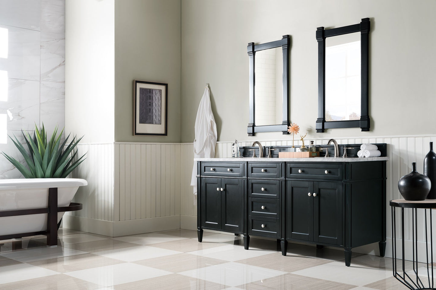 
                  
                    Brittany 72" Double Bathroom Vanity Double bathroom Vanity James Martin Vanities 
                  
                