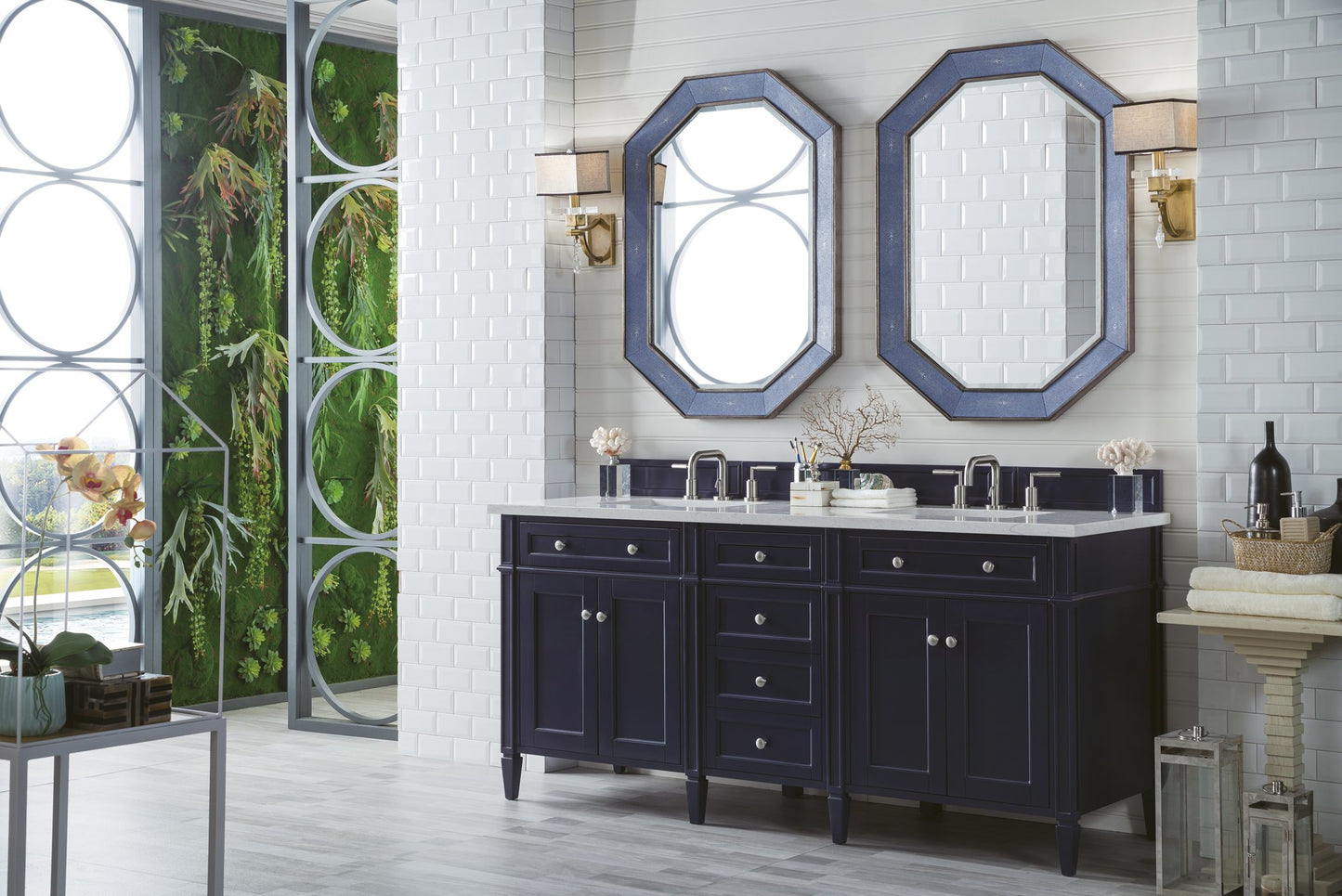 
                  
                    Brittany 72" Double Bathroom Vanity Double bathroom Vanity James Martin Vanities 
                  
                