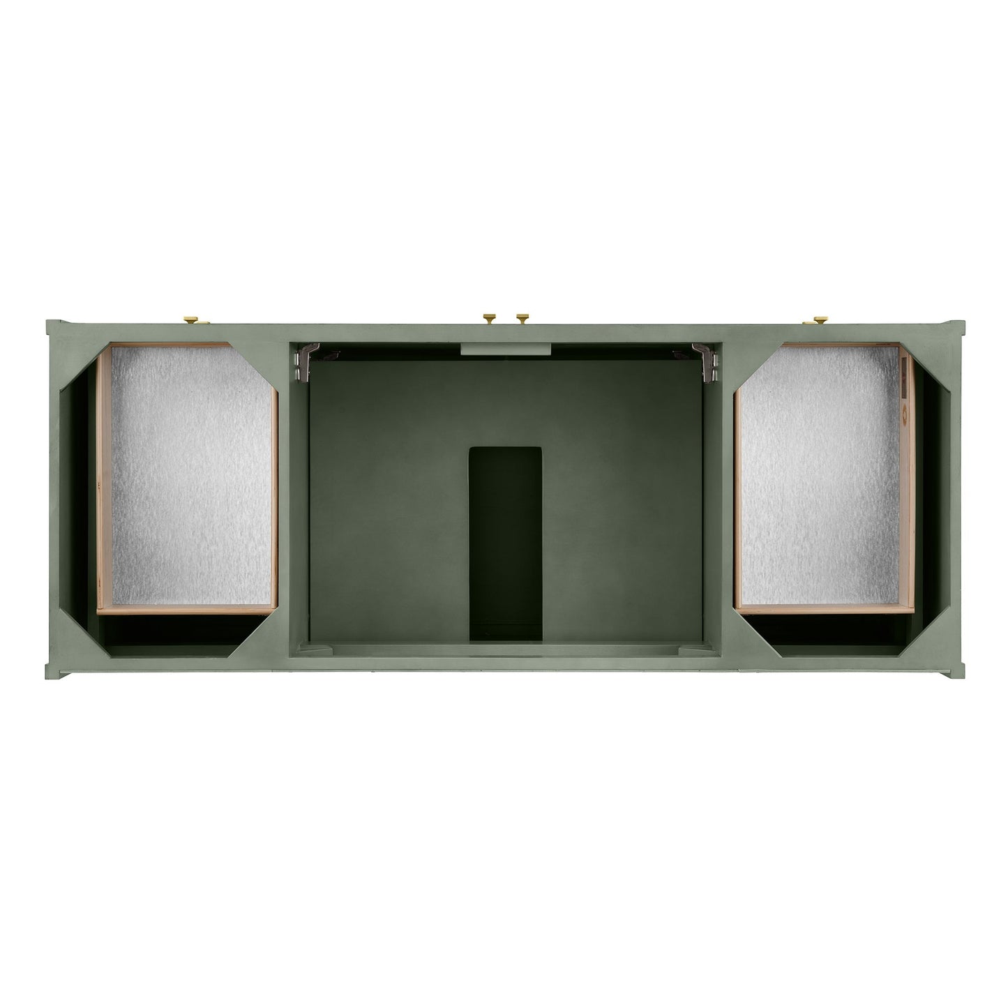 
                  
                    Chicago 60" Single Bathroom Vanity in Smokey Celadon Single Bathroom Vanity James Martin Vanities 
                  
                
