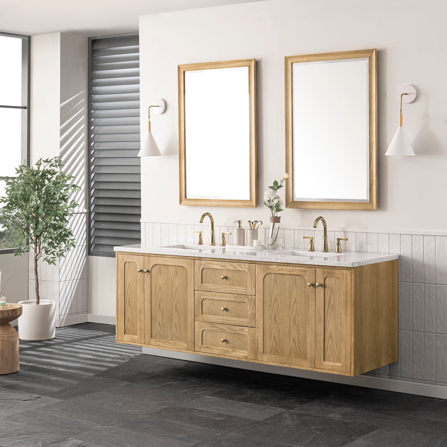 
                  
                    Laurent 72" Double Vanity Double Bathroom Vanity James Martin Vanities 
                  
                