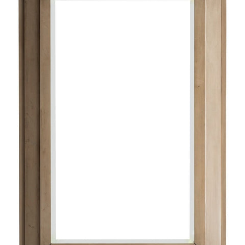 Portland 28" Rectangular Mirror, Whitewashed Walnut Mirror James Martin Vanities 