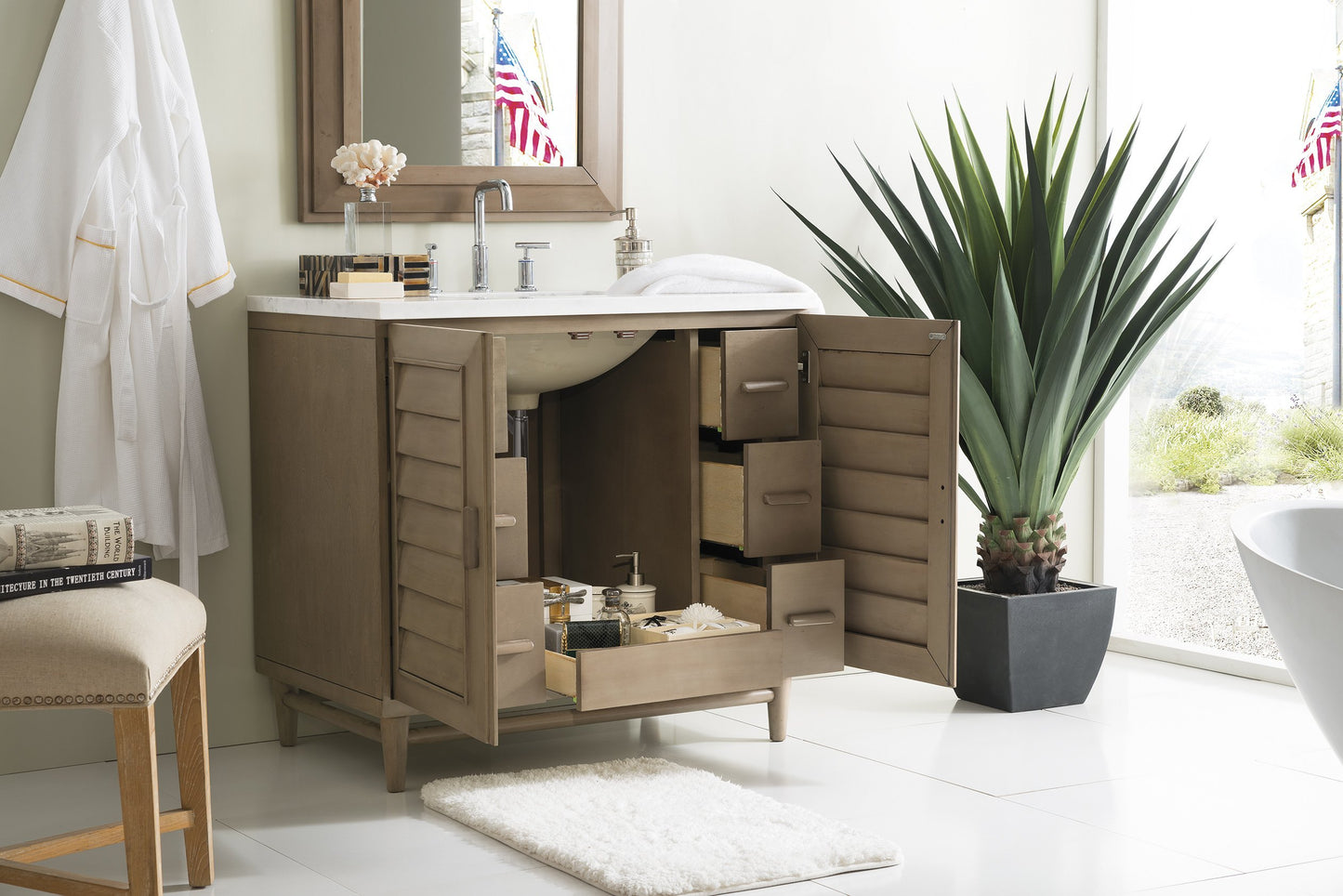 
                  
                    Portland 36" Single Bathroom Vanity Single Bathroom Vanity James Martin Vanities 
                  
                