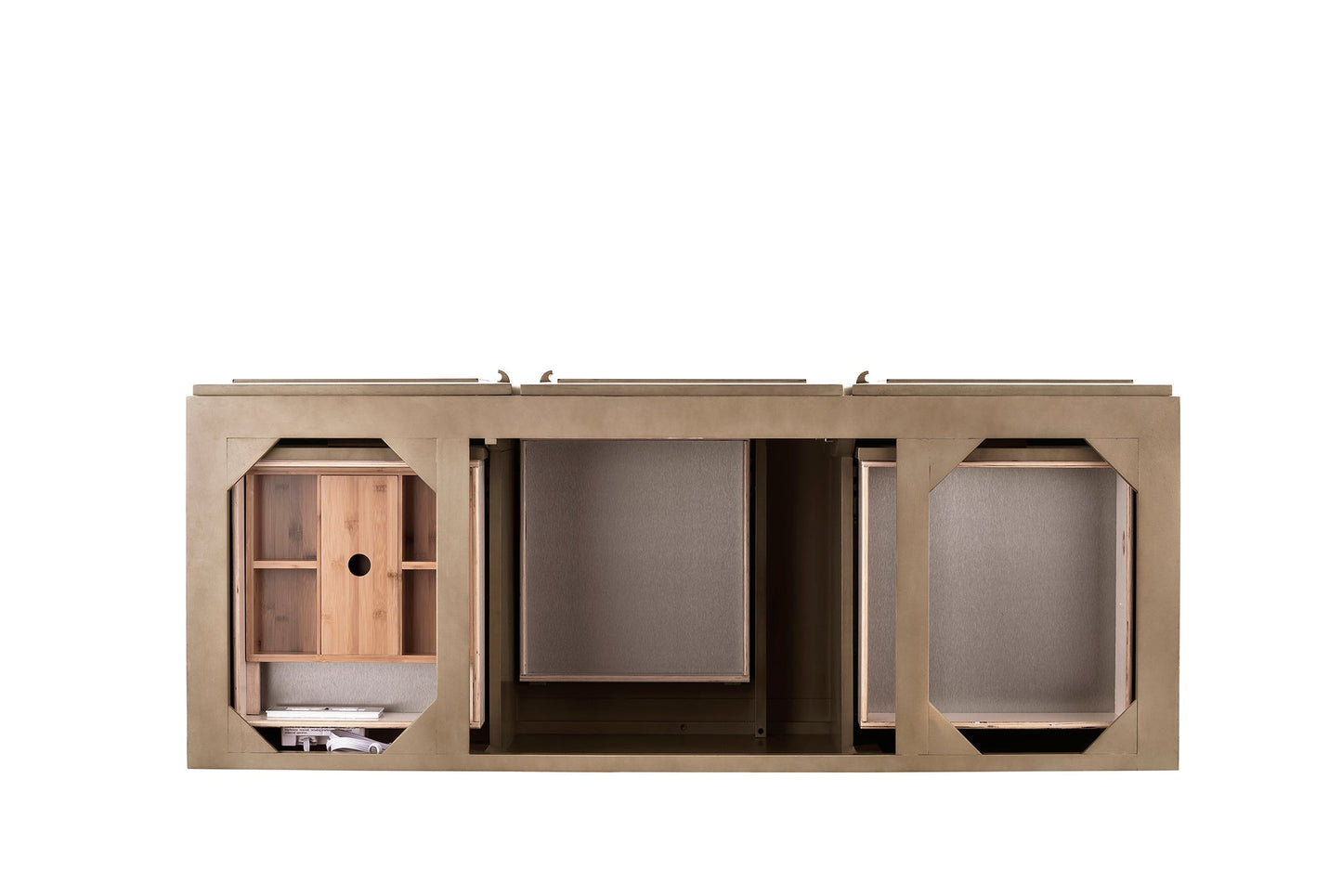 
                  
                    Portland 60" Single Bathroom Vanity in Whitewashed Walnut Single Bathroom Vanity James Martin Vanities 
                  
                